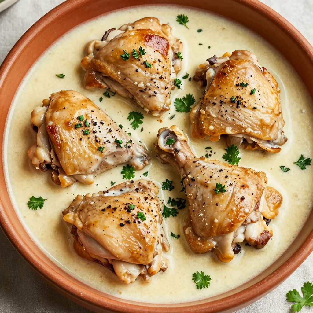 Creamy Garlic Chicken for a Cozy Winter Night In