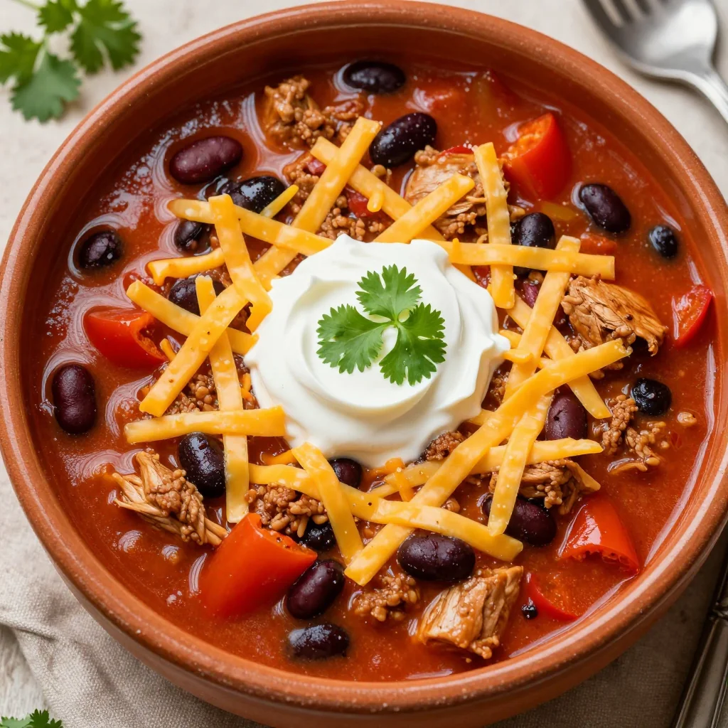 Healthy Meal Prep Turkey Chili for High Protein January Lunches