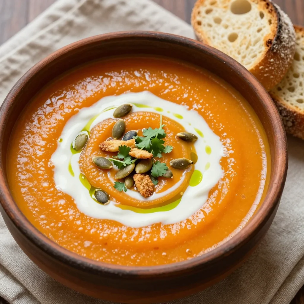Creamy Carrot Ginger Soup To Clean Out Your Crisper