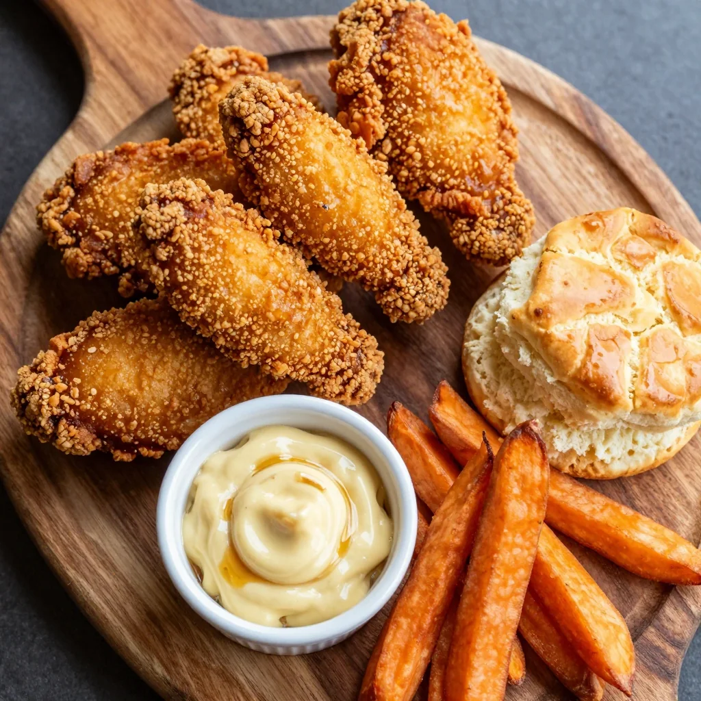 Southern Fried Chicken Tenders for Brunch