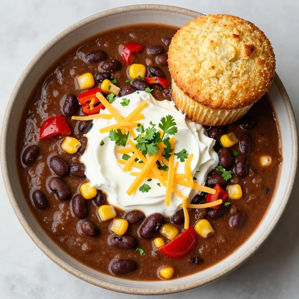Martin Luther King Jr. Day Black Bean Chili