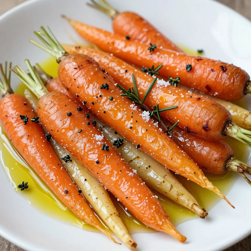 easy meal prep roasted carrots parsnips and garlic herb blend
