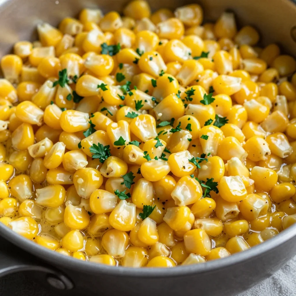 MLK Day Fried Corn with Butter for a Simple Side