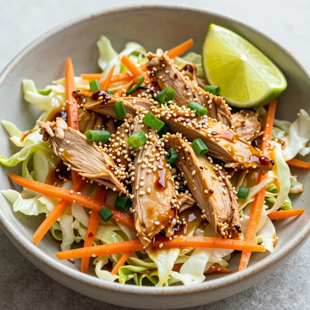 Low Calorie Egg Roll in a Bowl for Keto Cravings