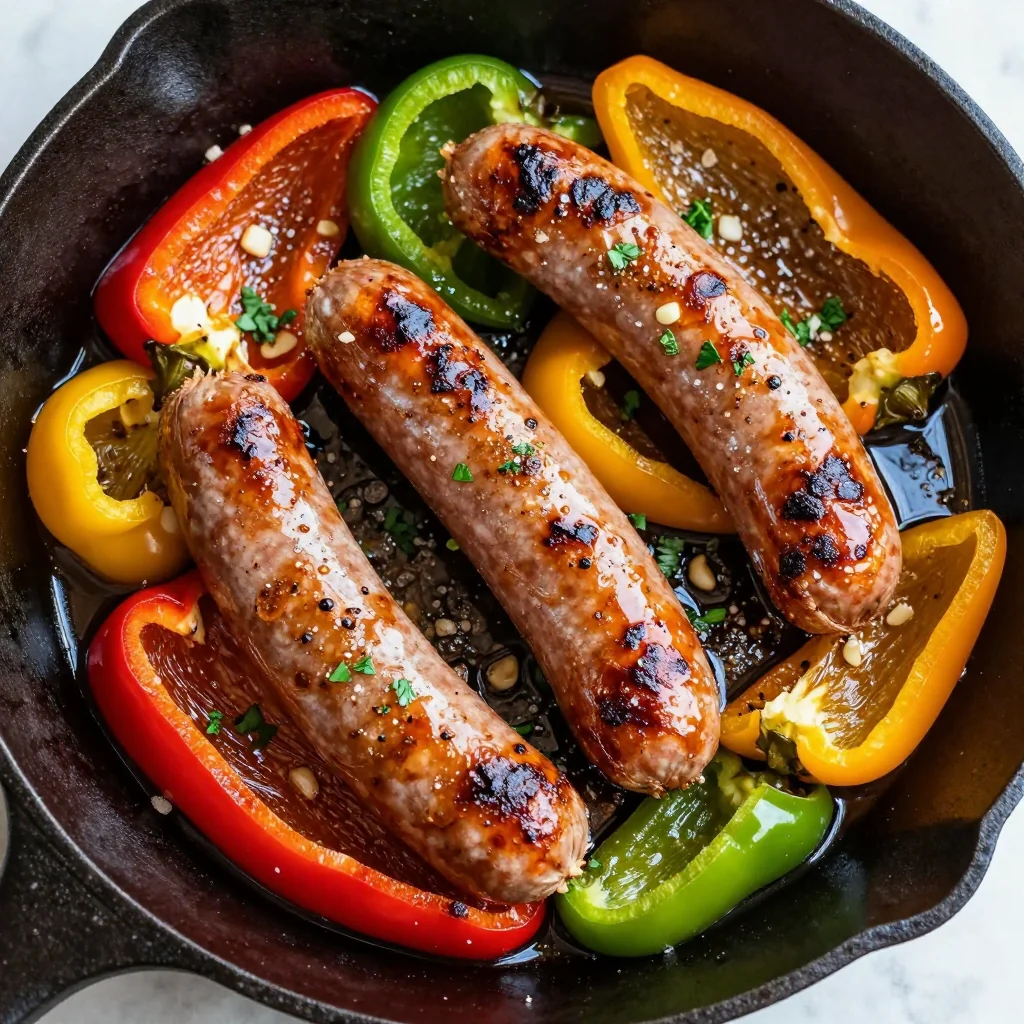 One-Pan Sausage and Peppers for an Easy Family Dinner