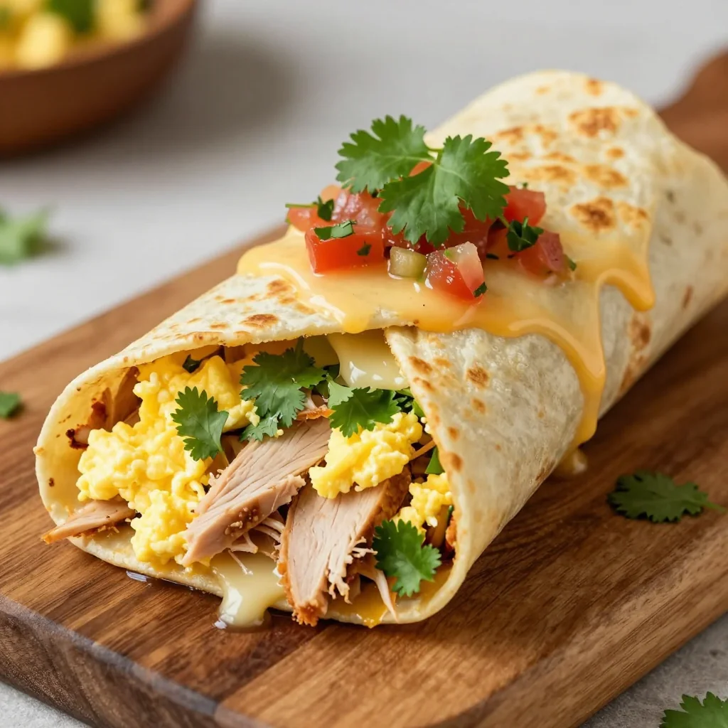 Freezer Ready Breakfast Burritos for New Year's Leftovers