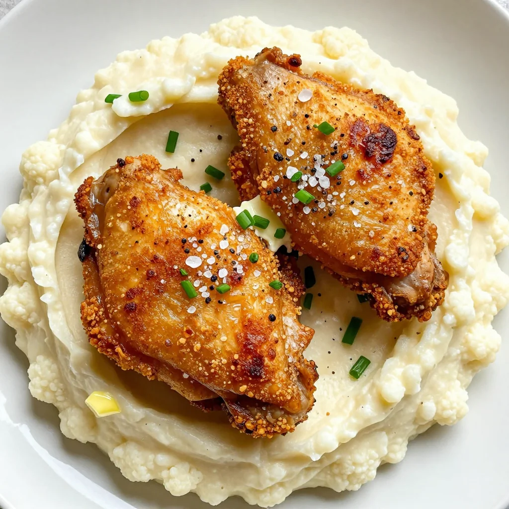 Freezer-Prep Keto Chicken and Cauliflower Mash for Comfort Bowls