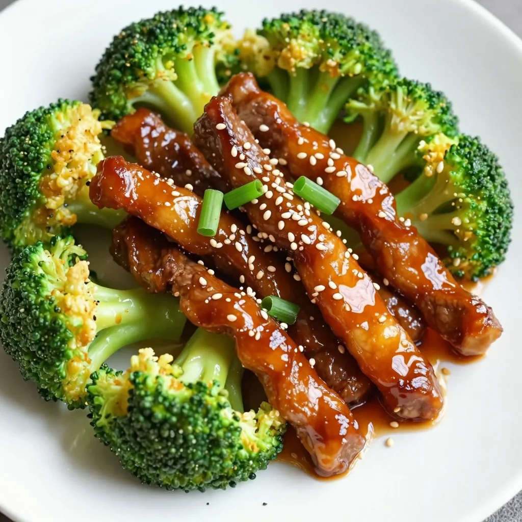 Easy Honey Garlic Beef and Broccoli for a Quick Meal