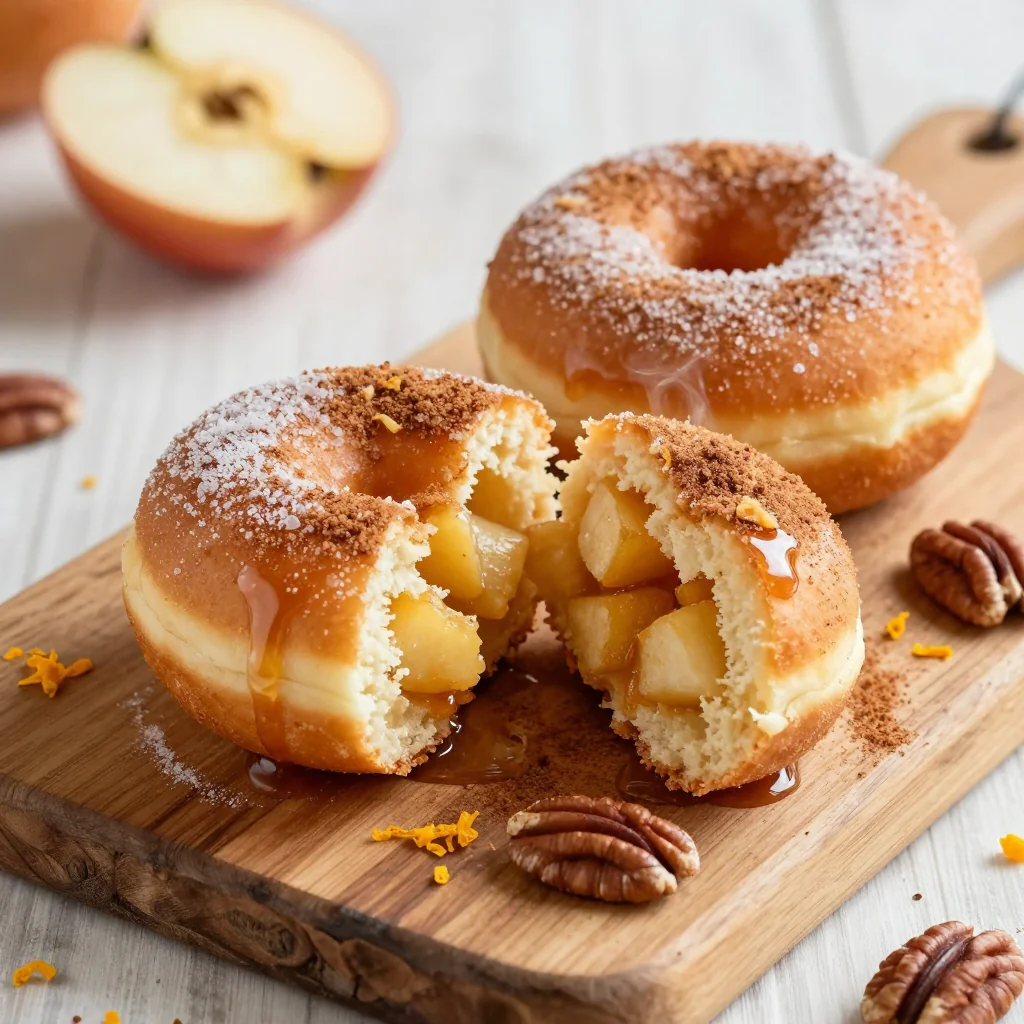 Warm Apple Cider Donuts for a Cozy Winter Breakfast