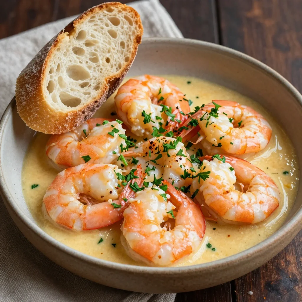 Creamy Garlic Butter Shrimp for a Luxurious Winter Dinner