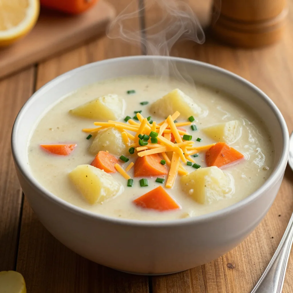 Cozy Creamy Freezer Potato Soup for January Family Warmth Now