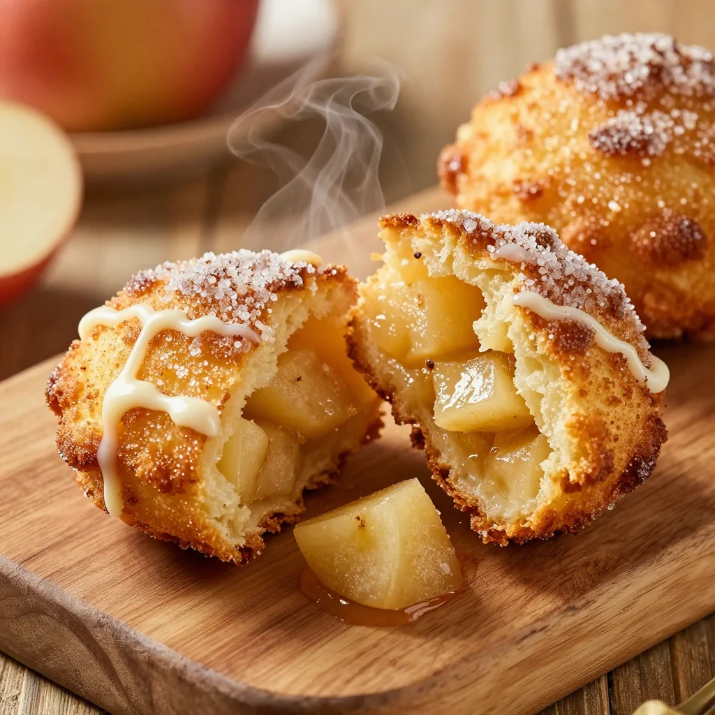 Golden Brown Apple Fritters for a Cozy Treat