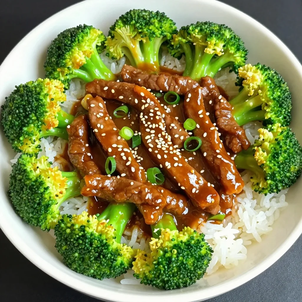 Easy One-Pot Beef and Broccoli for Dinner
