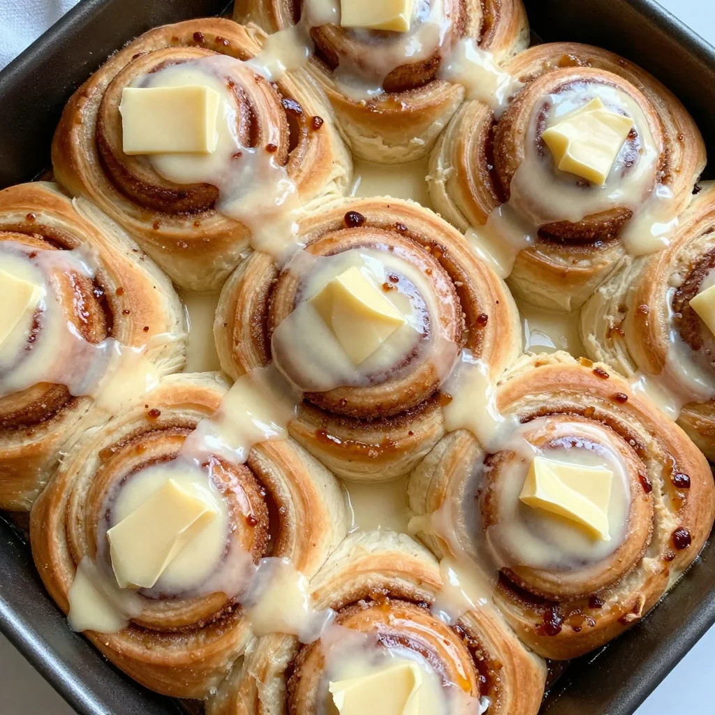 Warm and Gooey Cinnamon Rolls for a Snowy Breakfast