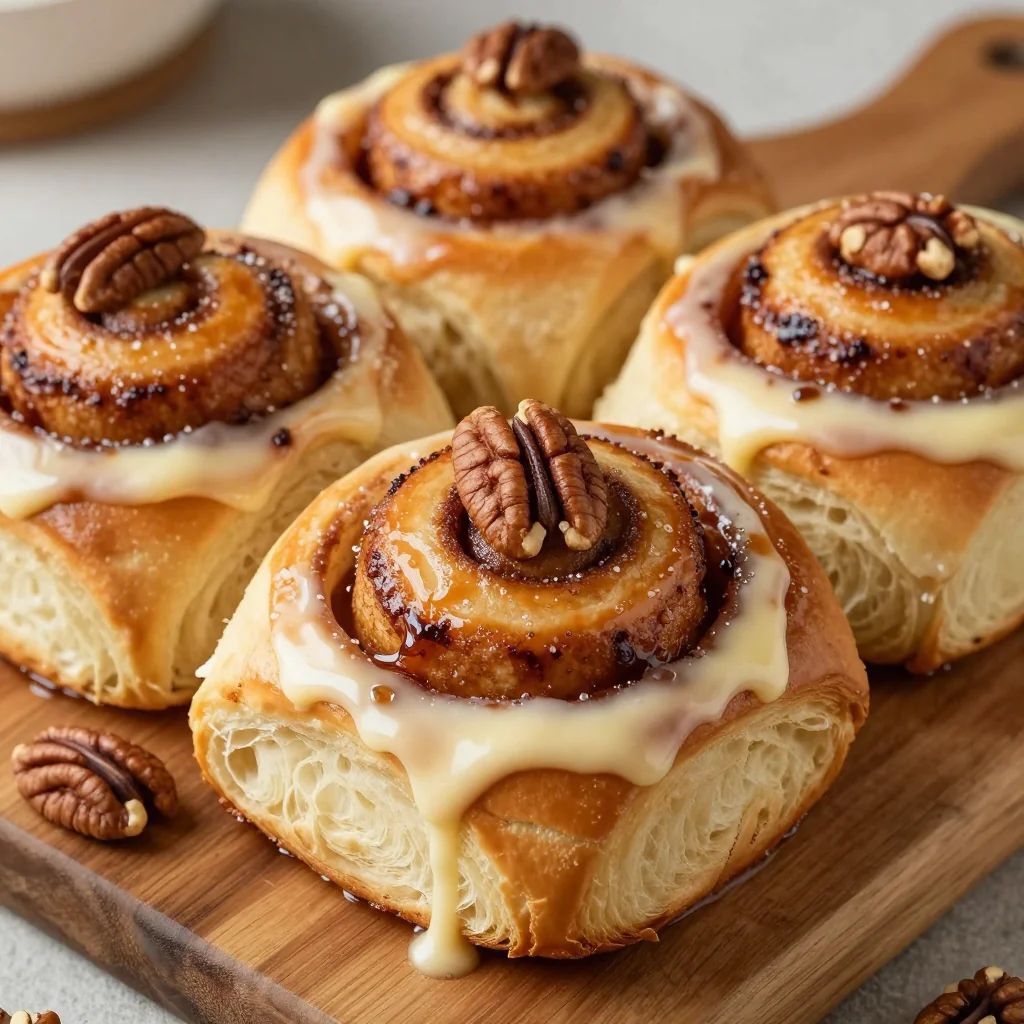 Warm Gooey Cinnamon Rolls with Cream Cheese Icing