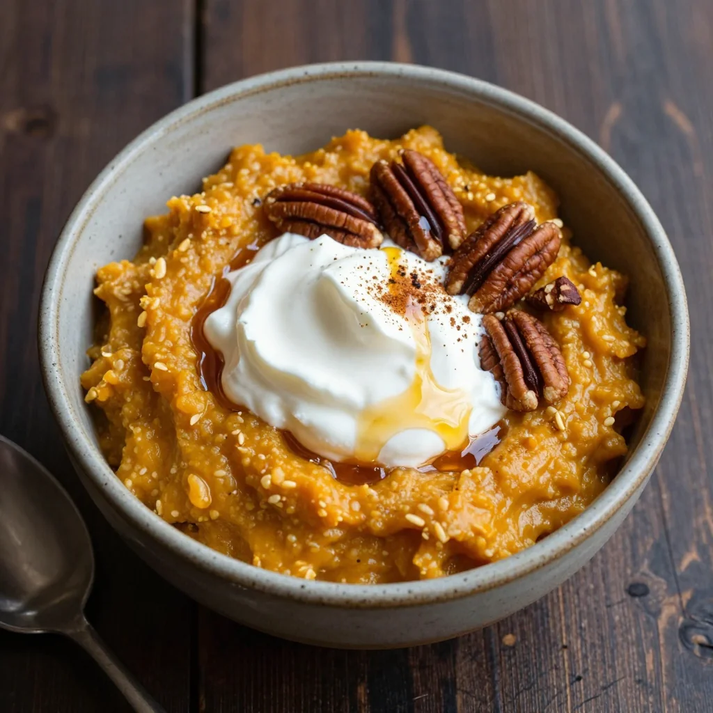 Warm Pumpkin Spice Oatmeal to Cozy Up Your Day