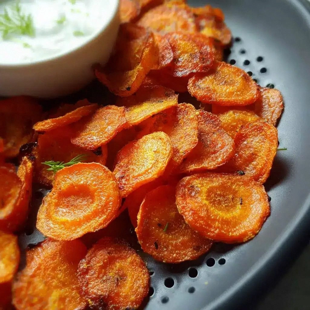 Air Fryer Carrot Chips Recipe