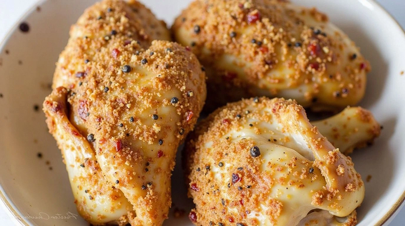 Air Fryer Chicken Thighs (Bone