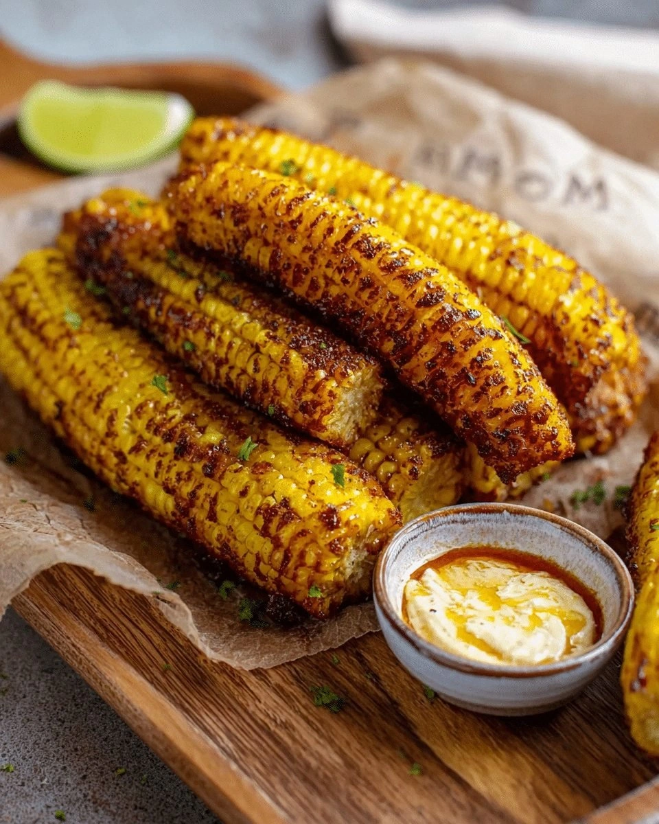 Air Fryer Corn Ribs