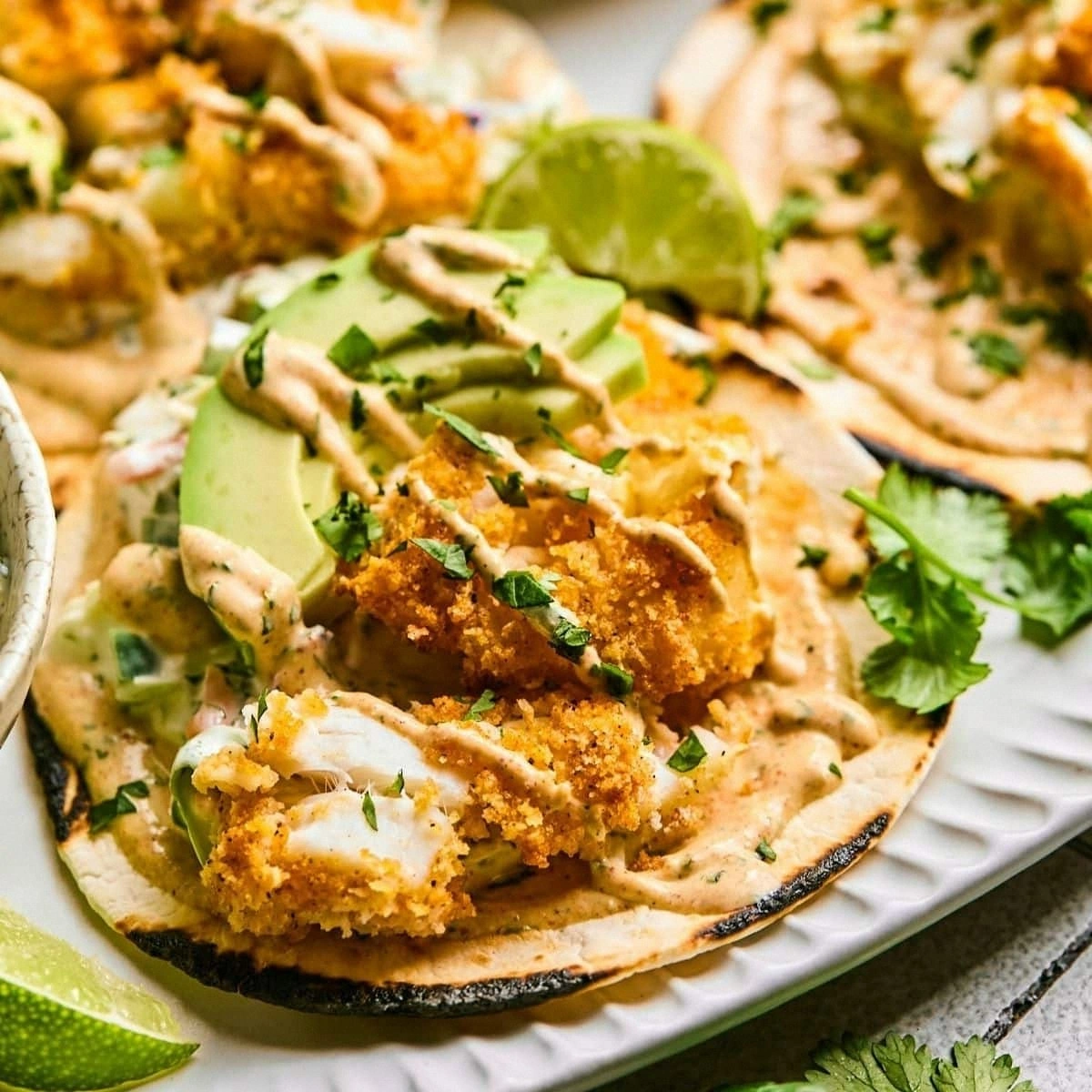 Air Fryer Fish Tacos