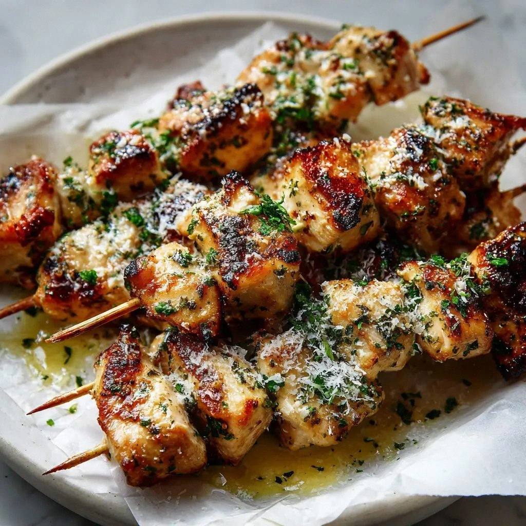 Air Fryer Garlic Parmesan Chic