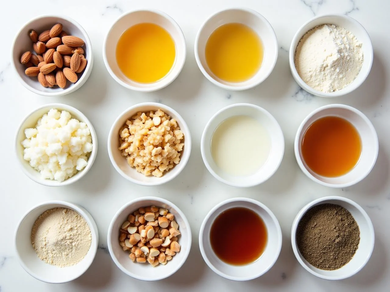 Ingredients for Almond Cake