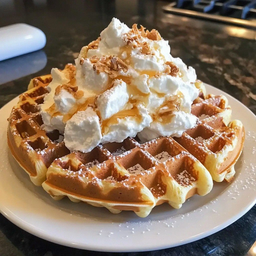 Almond Flour Waffles with Coco