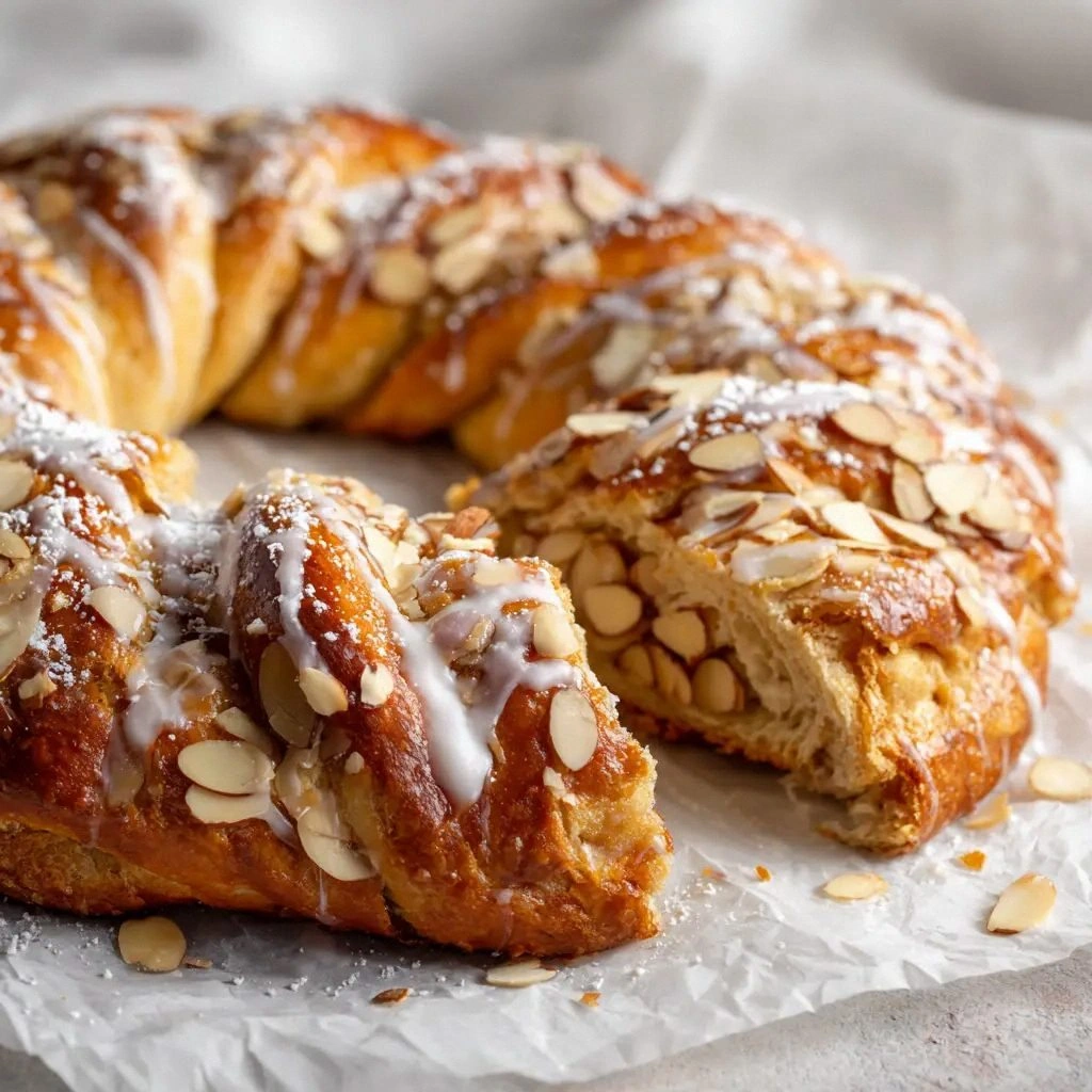 Almond Kringle Recipe (Authent
