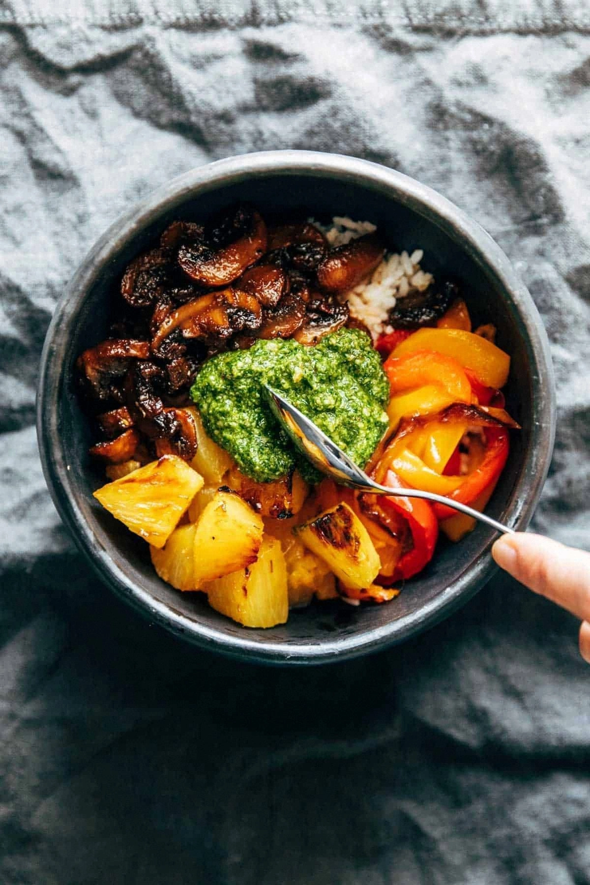 Amazing Mushroom Bowls with Ka