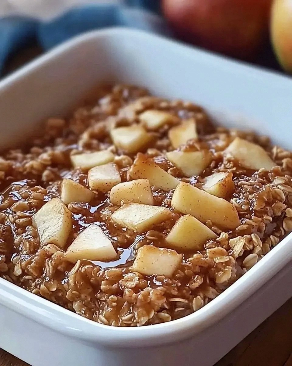 Amish-Style Apple Cinnamon Baked Oatmeal: A Cozy Delight!