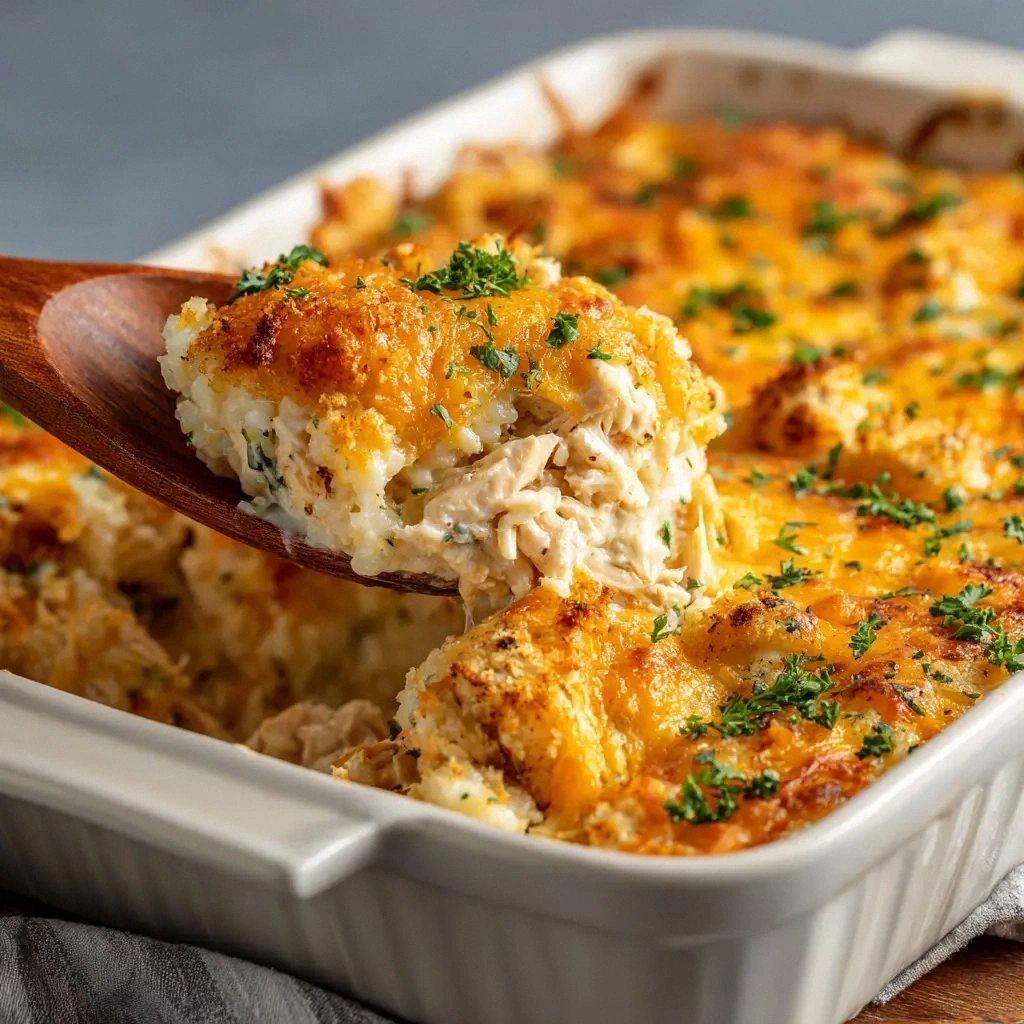 Angel Chicken Rice Casserole (