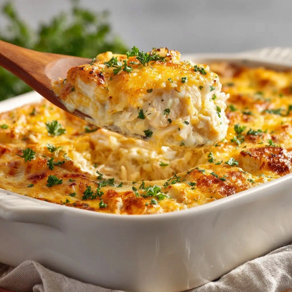 Angel Chicken Rice Casserole (
