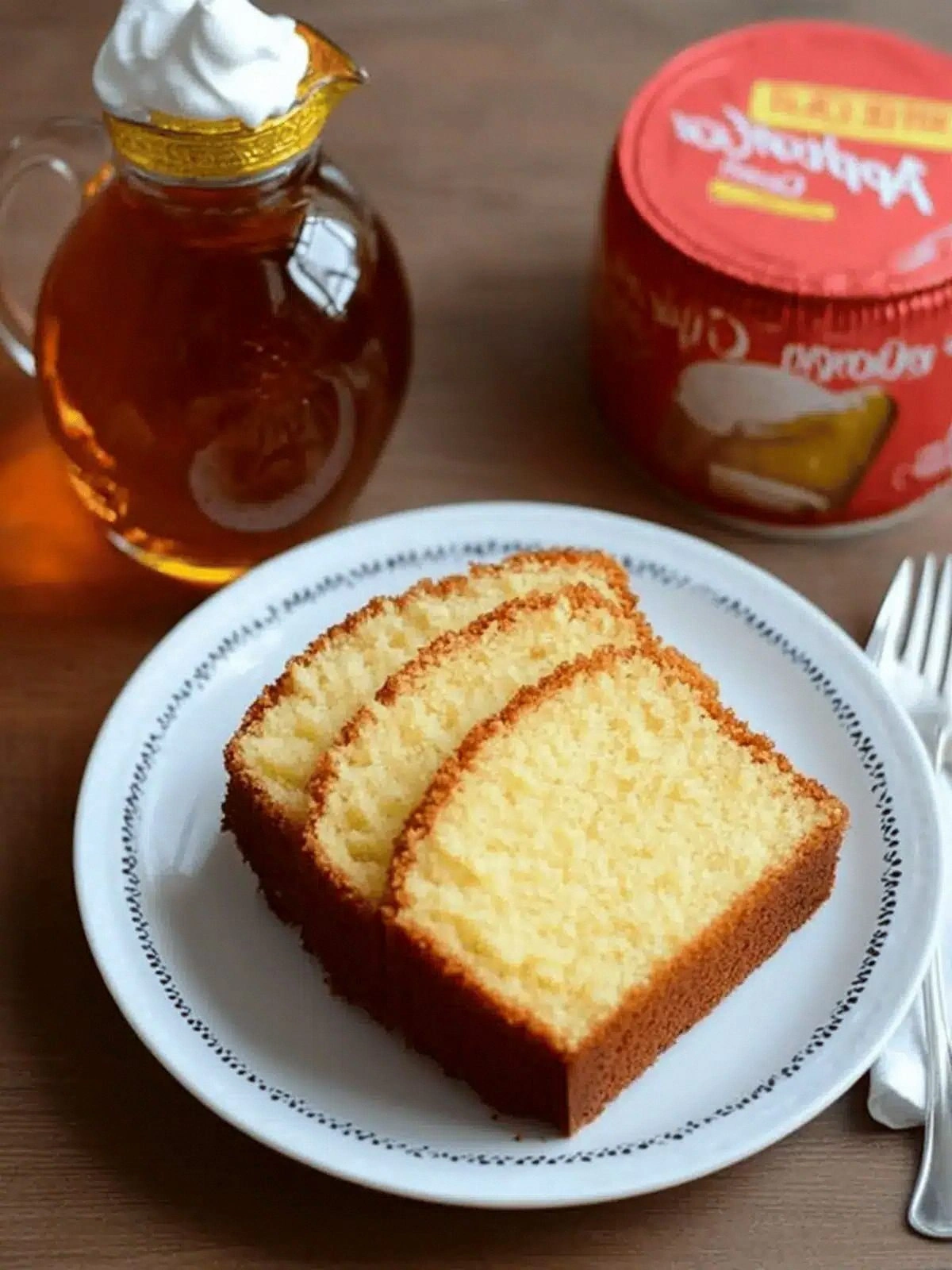 Aperol and Olive Oil Pound Cak