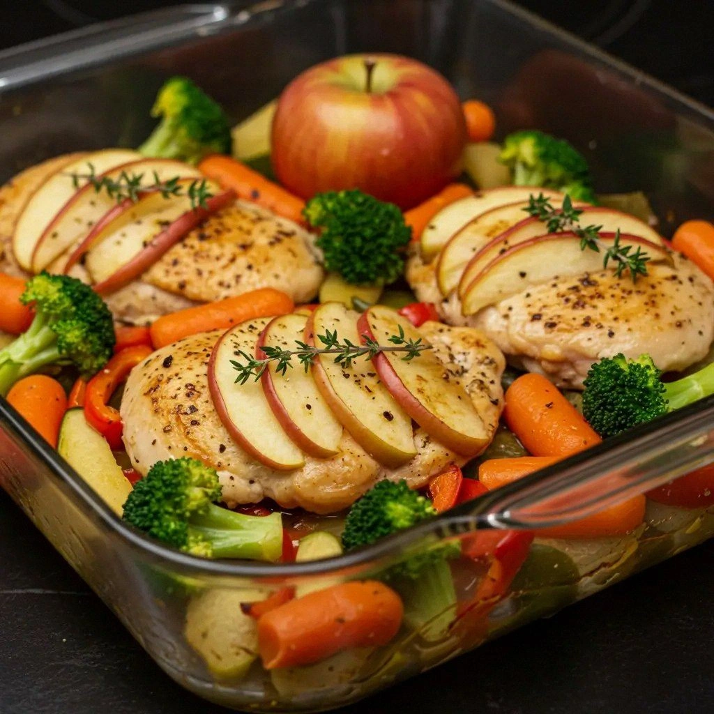 Apple Chicken & Veggies Recipe