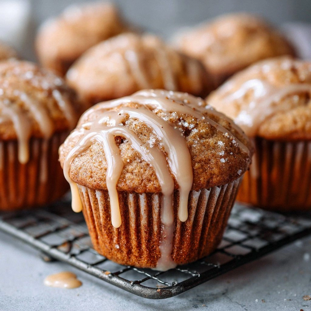Apple Cider Donut Muffins with