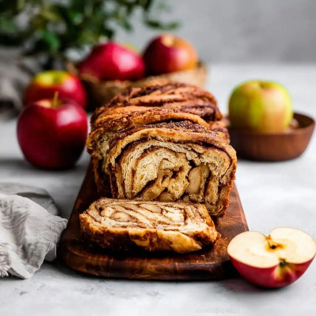 Apple Cinnamon Babka Bread Rec