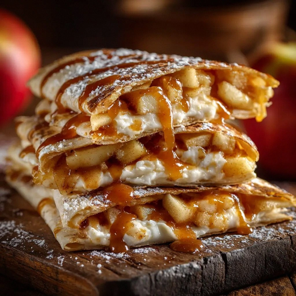 Apple Cinnamon Breakfast Quesa