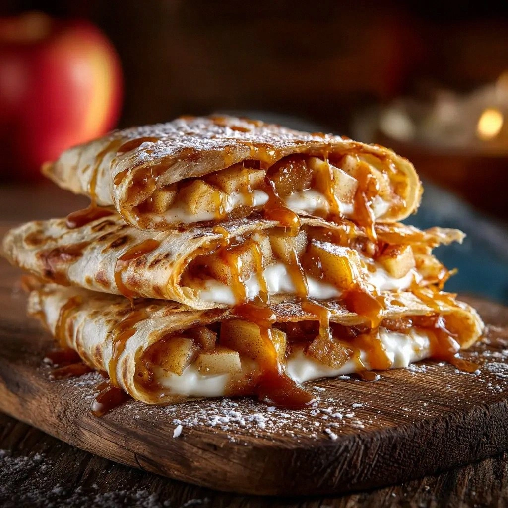 Apple Cinnamon Breakfast Quesa