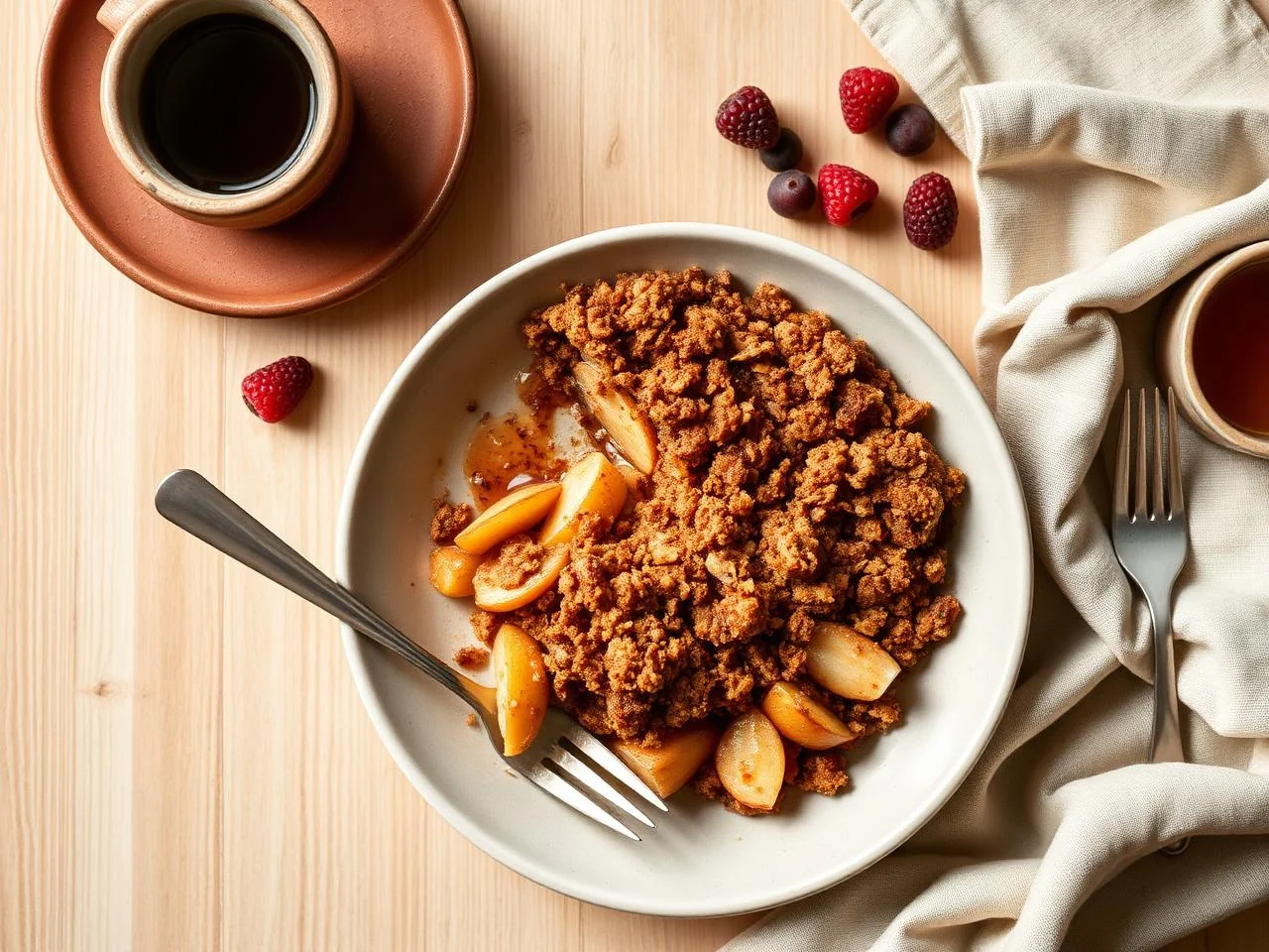 Apple Cinnamon Crumble