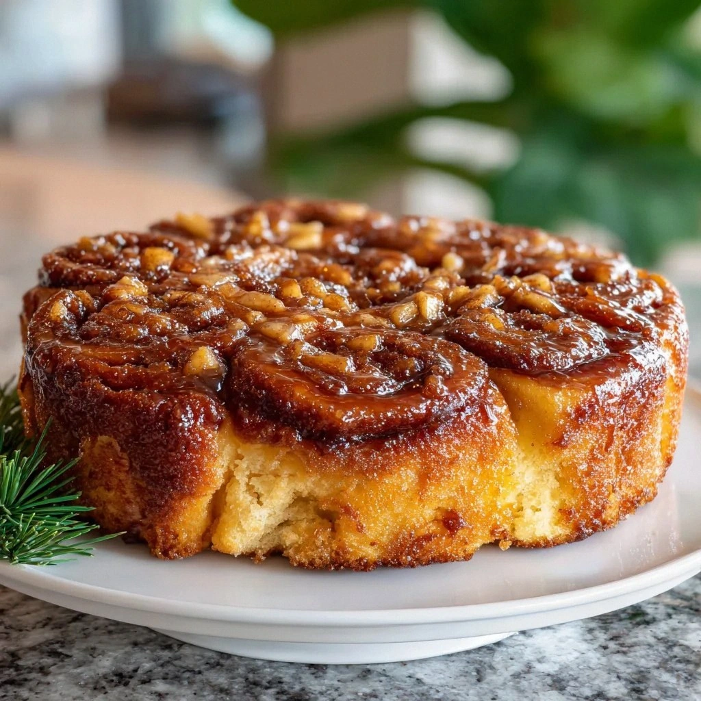 Apple Cinnamon Roll Cake