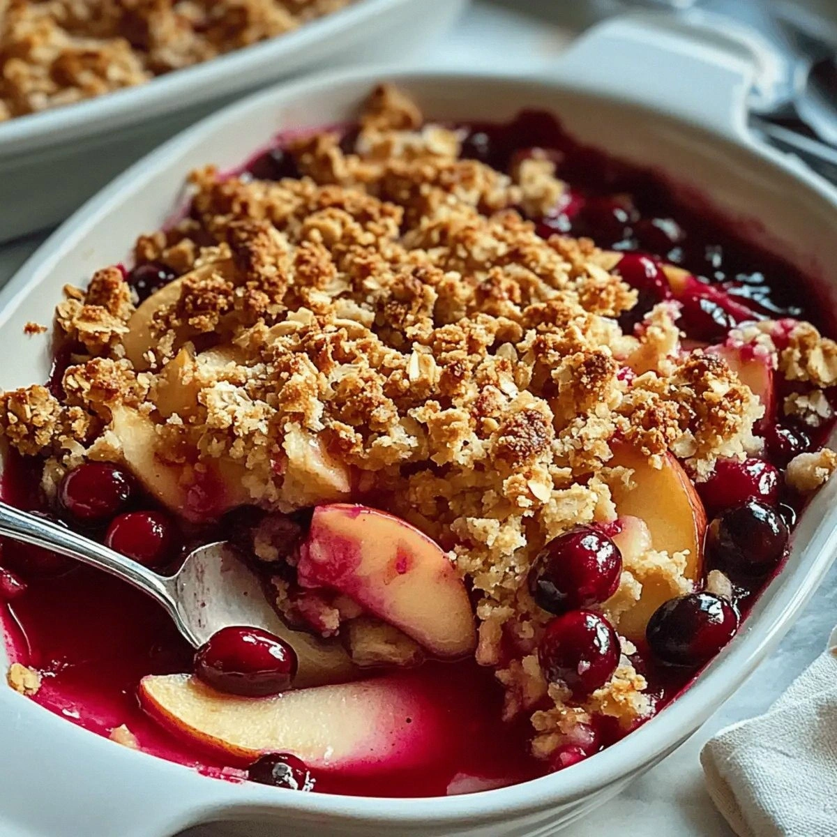 Apple Cranberry Crisp: Warm Up with This Cozy Treat