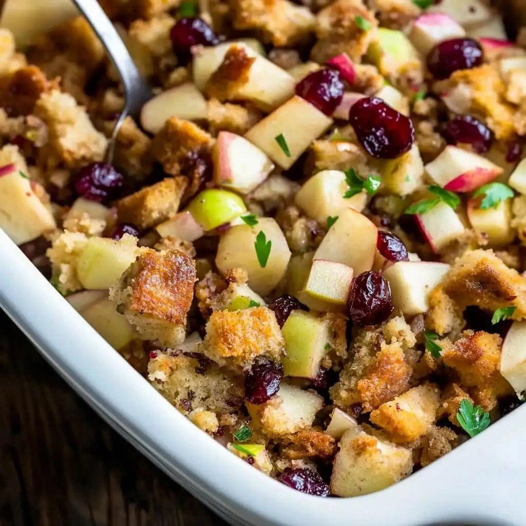 Apple Cranberry Stuffing Recip