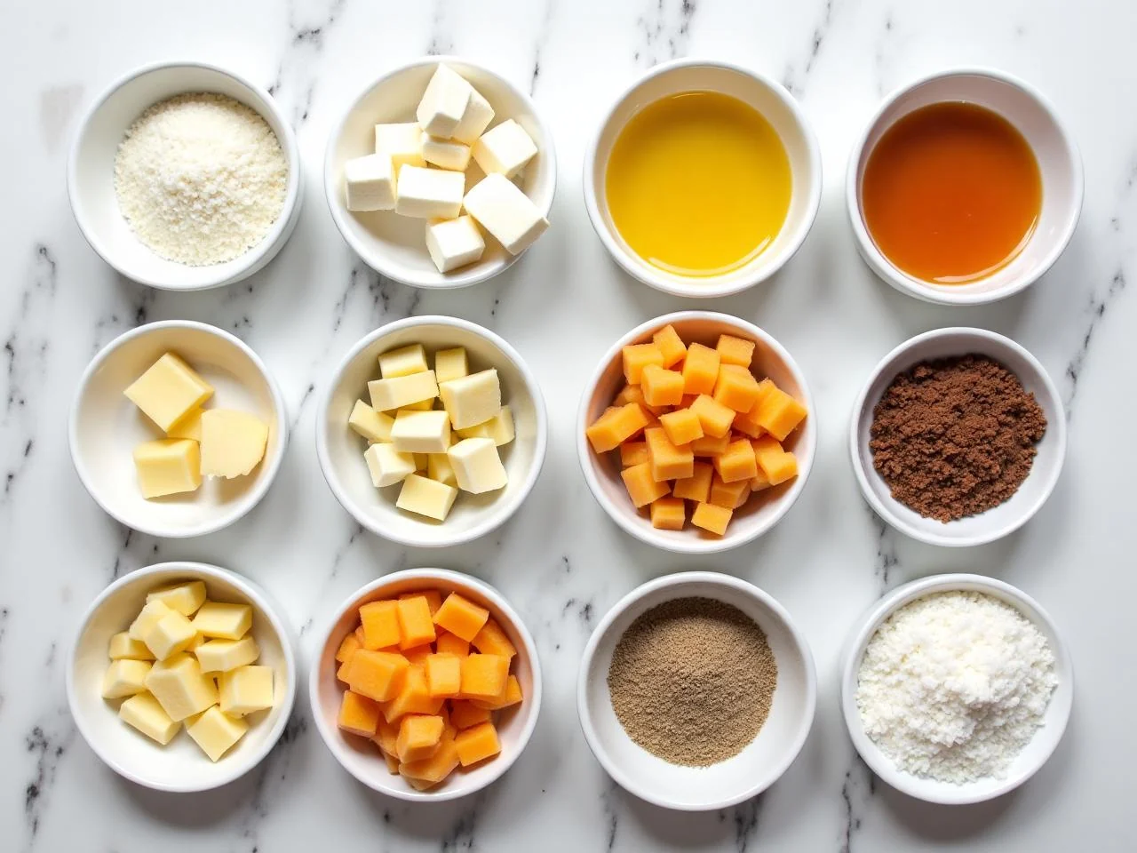 Ingredients for Apple Crisp