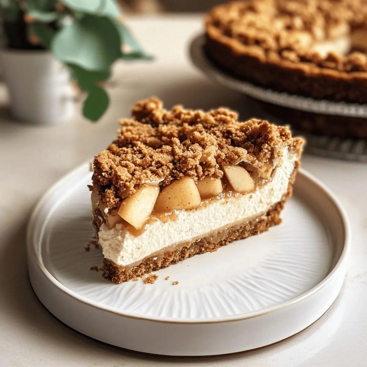 Apple Crumble Cheesecake: Fall’s Cozy Dessert Delight