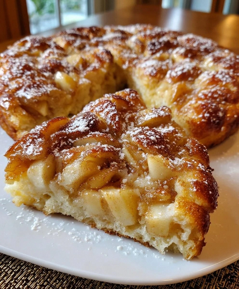 Apple Fritter Focaccia