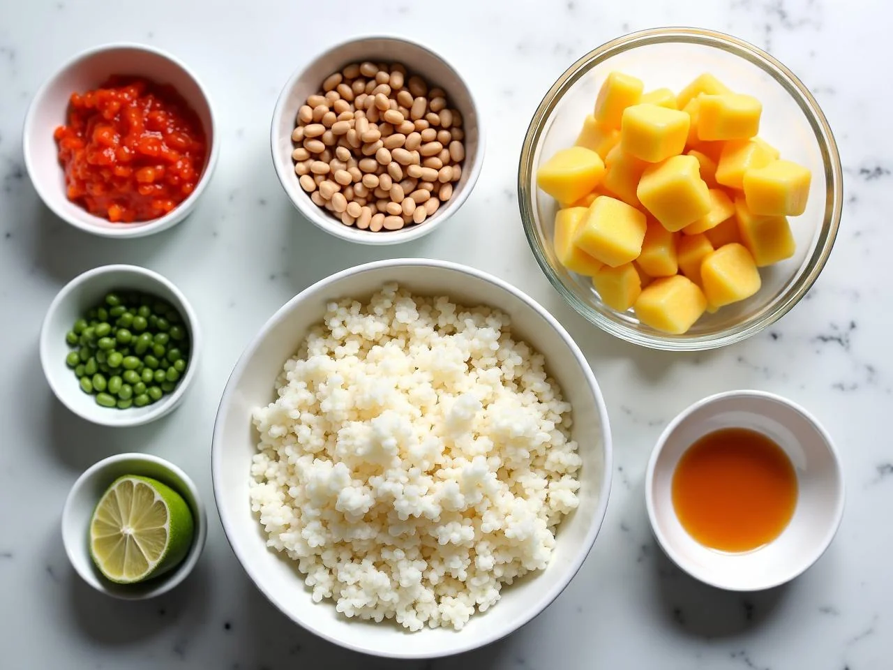 Ingredients for Arroz Blanco