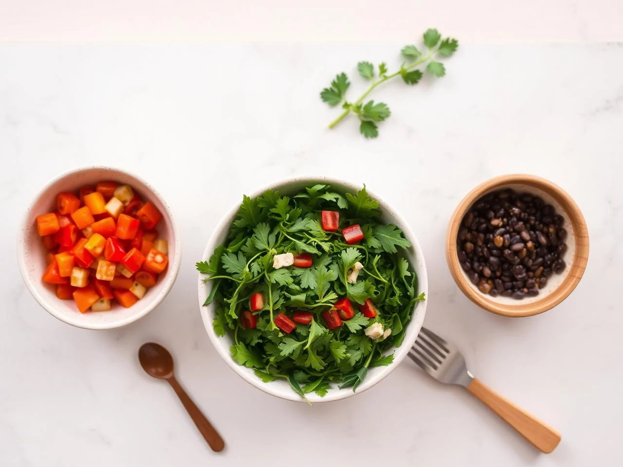 Ingredients for Arugula Salad