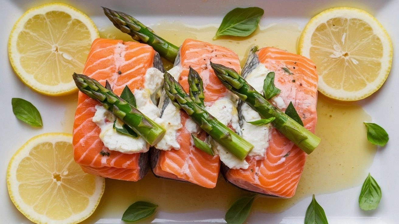 Asparagus and Lemon Basil Rico