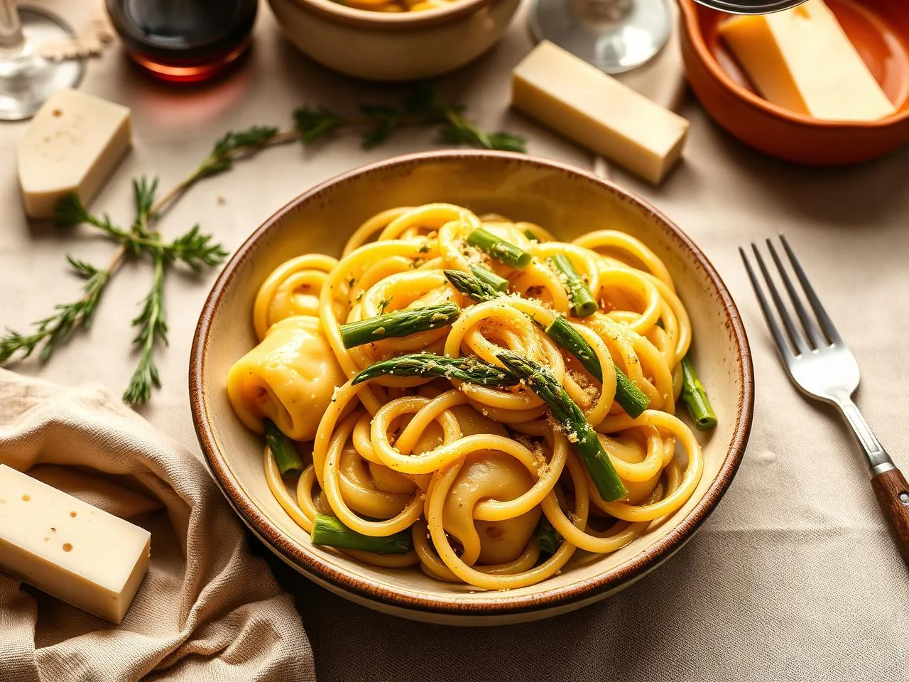 Asparagus And Parmesan Tortellini