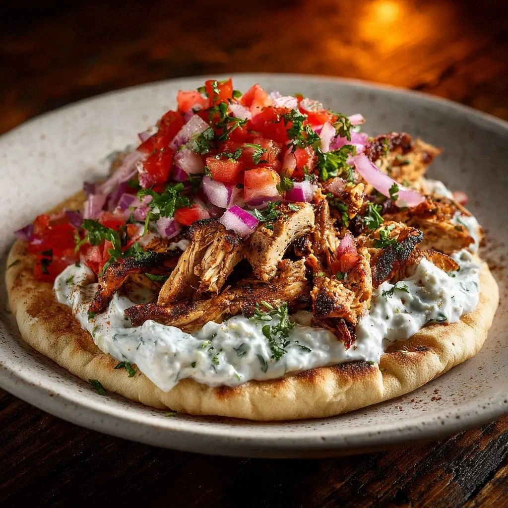 Authentic Greek Chicken Gyros 